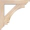 Ekena Millwork Imperial Traditional Smooth Bracket w/ Offset Brace, Douglas Fir, 5 1/2"W x 26"D x 26"H BKT0604X26X26IMP01SDF - alternate 4